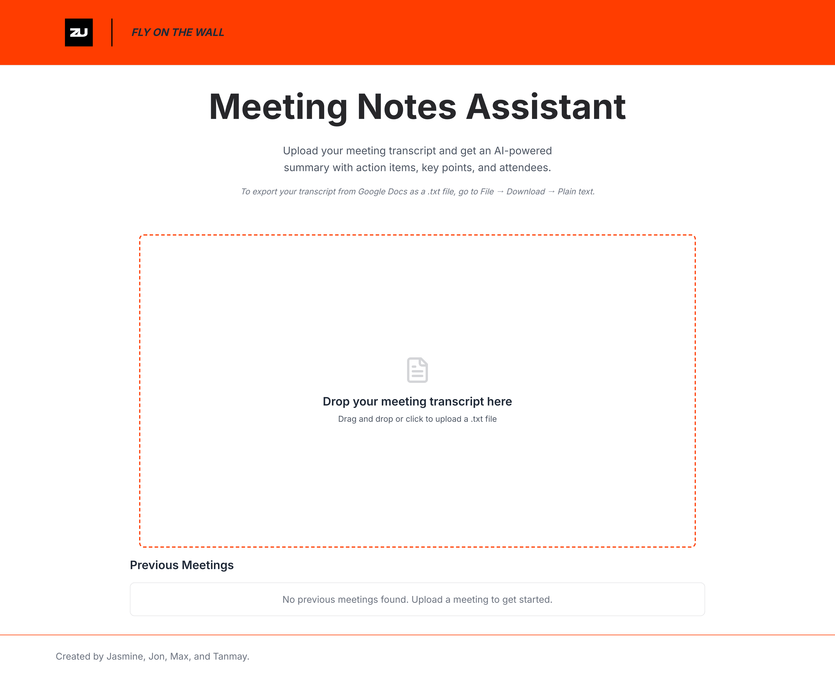 Meeting Notes Assistant